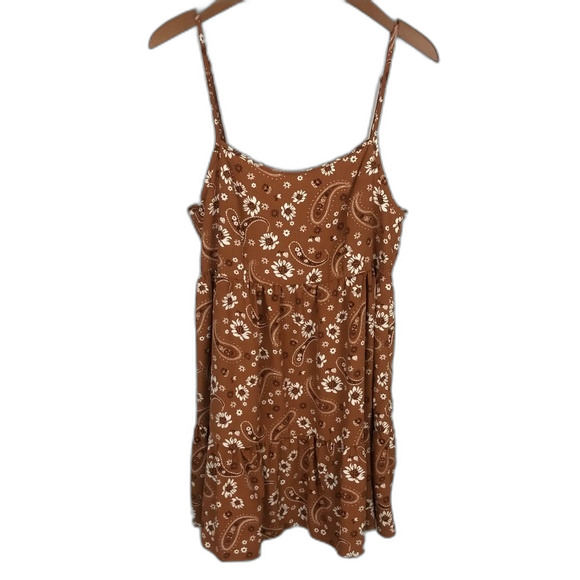 Altar’d State Paisley Mini Dress Size Medium - Picture 1 of 15